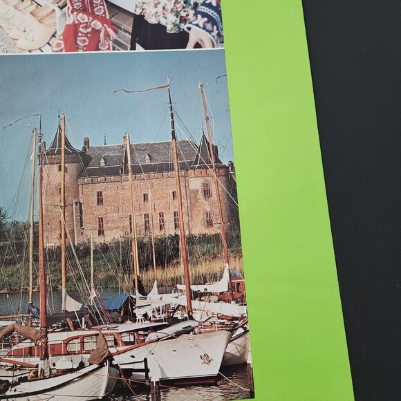 Vintage Braniff International Holland Travel Poster - Picture 5 of 7